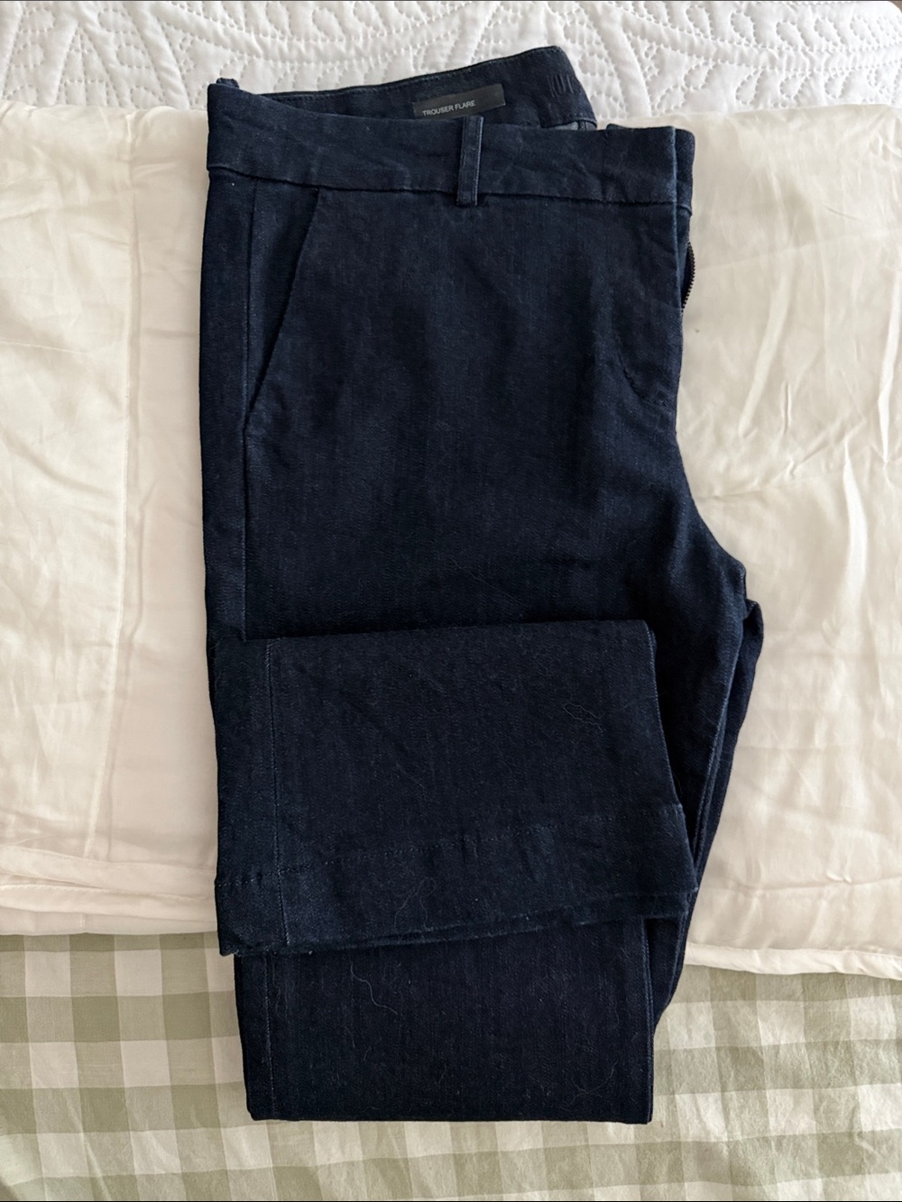Kut from the Kloth Black Label with White Embroidery